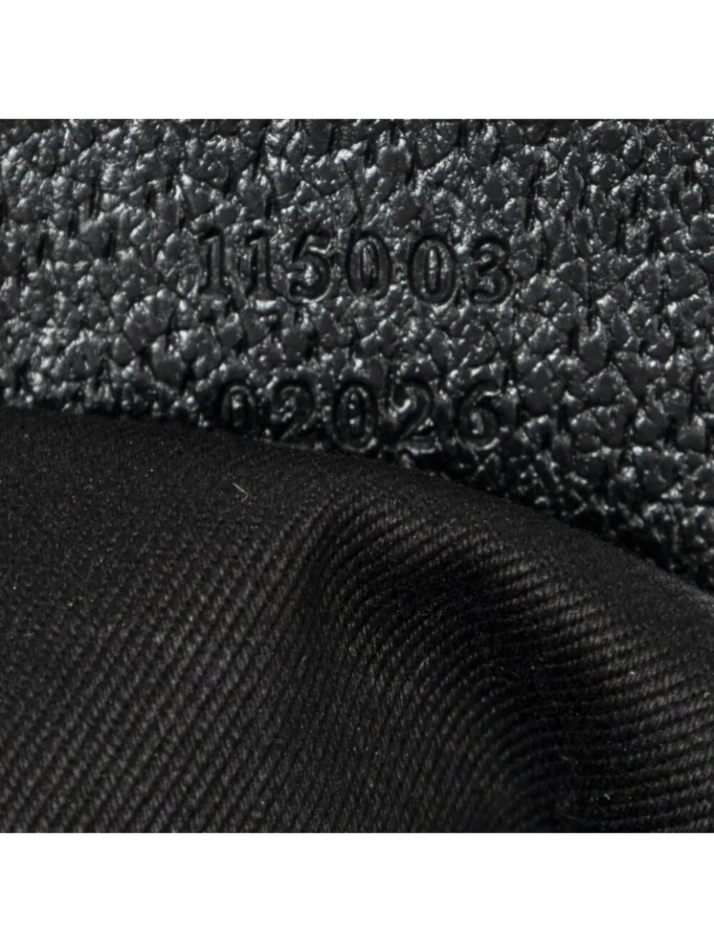 Gucci Ring Handle Zip Hobo Black GG Canvas - Picture 11 of 11